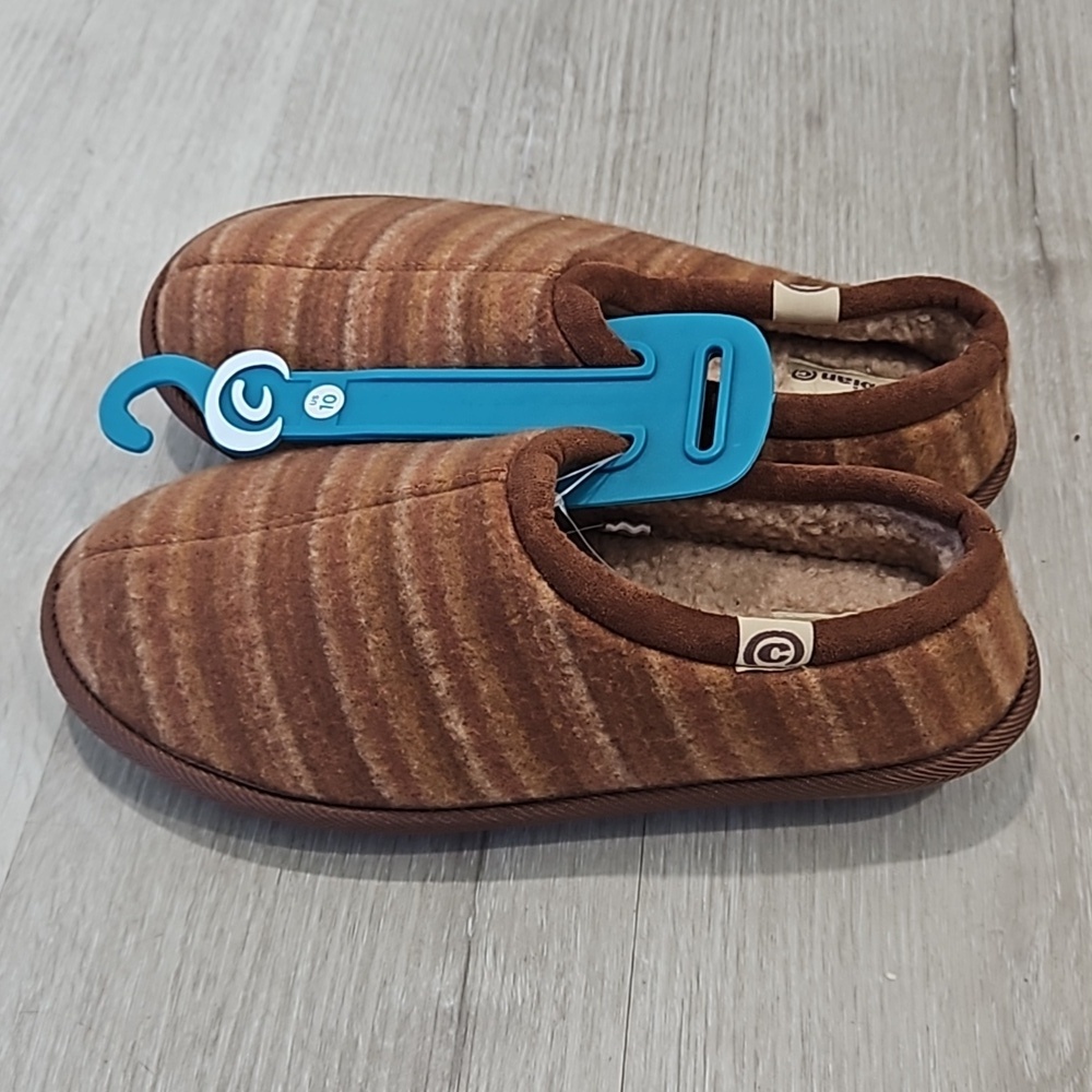 Cobain Men's Size 10 Brown Slippers Brand New awith Tags - Picture 2 of 7